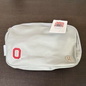 NWT Lululemon Ohio State Buckeyes Gray Block O Everywhere Belt Bag